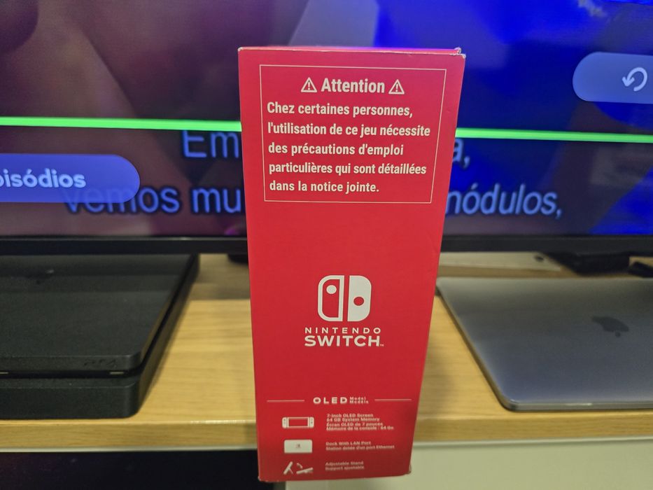 Nintendo Switch OLED Branca (Nova) - 3 Anos de Garantia