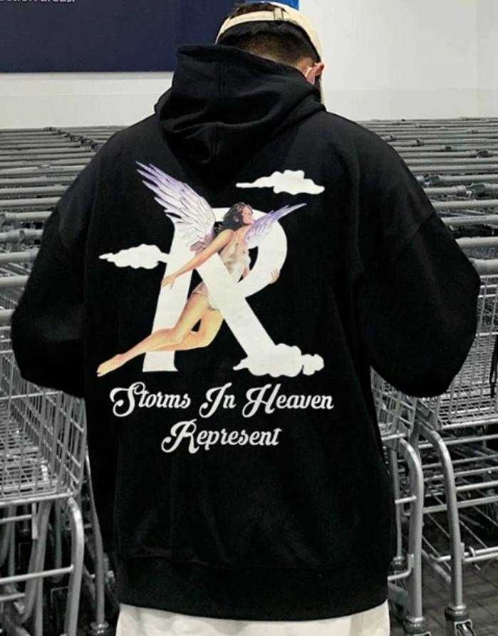 Кофта Represent чорна (розмір Л) / худи Represent / Represent hoodie