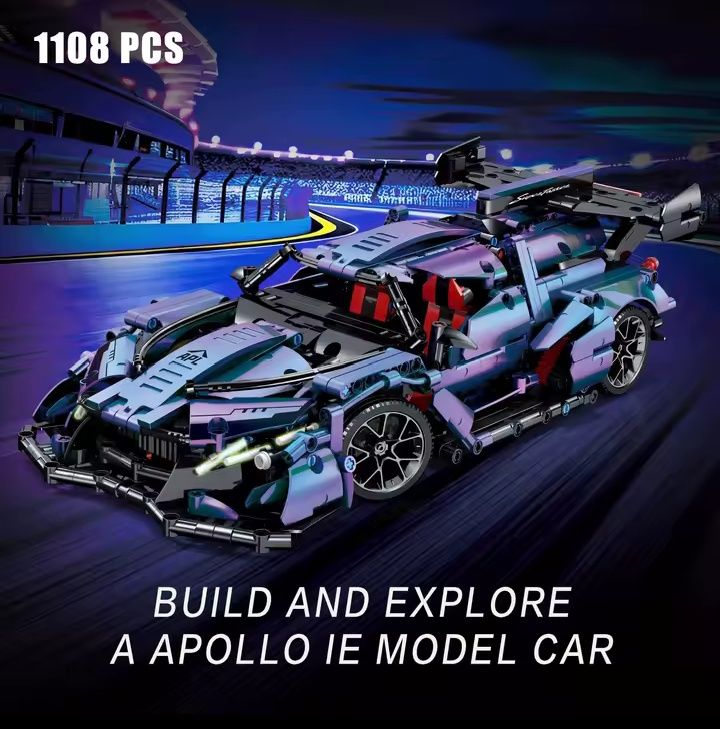 Конструктор суперкар 1108 дет. (Lego technic)