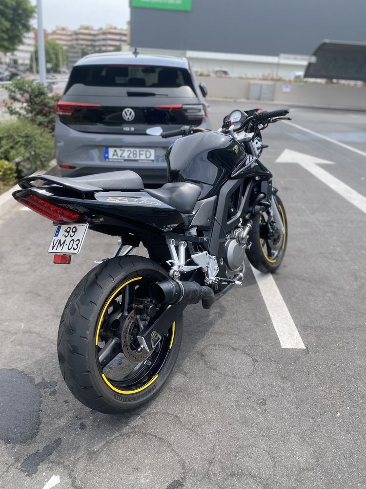 Suzuki SV650 25kw livrete