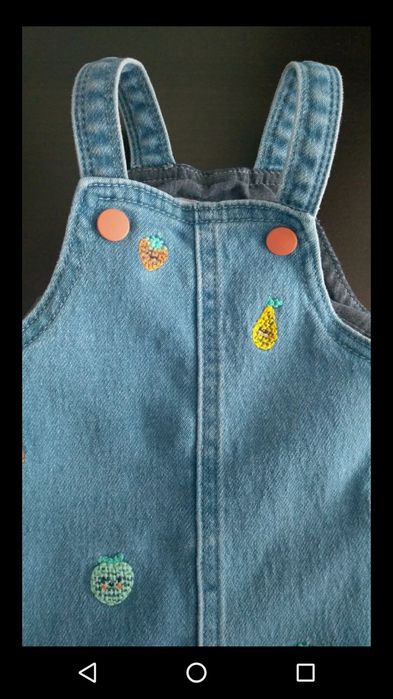 Sukienka ogrodniczka dla dziewczynki 5 10 15