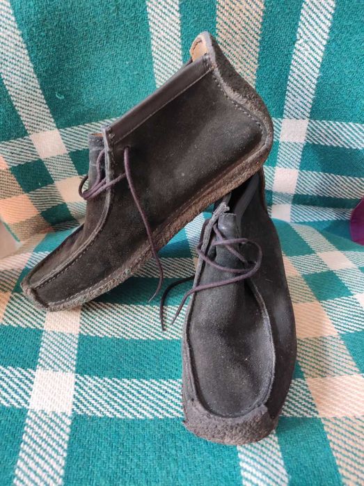 mokasyny trzewiki loafersy  Clarks Originals Buty Chukka Wallabee