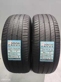 2 pneus semi novos 225-50r18 michelin - oferta dos portes 130 EUROS