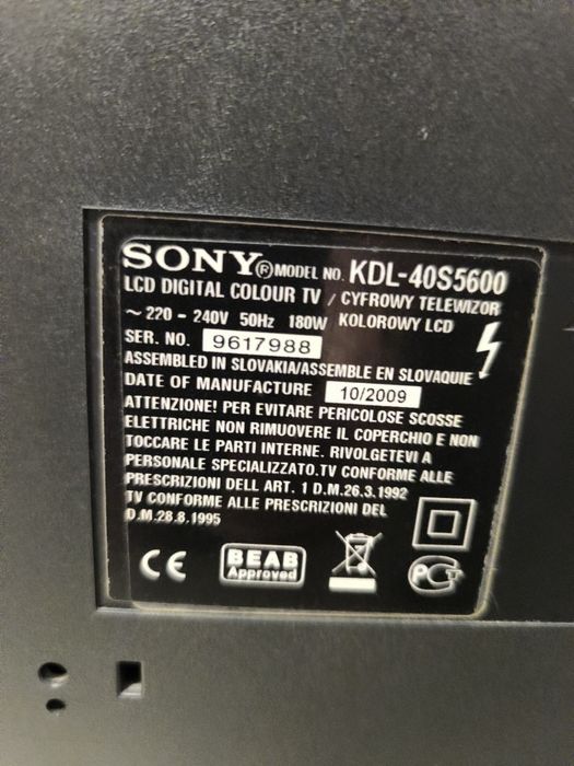 Telewizor Sony Bravia