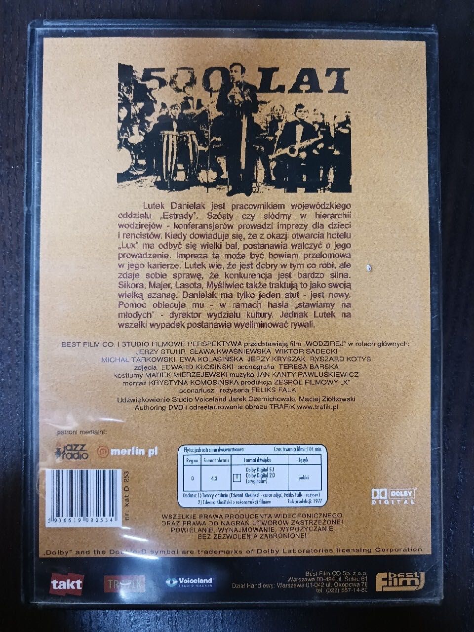 WODZIREJ (Feliks Falk, Jerzy Stuhr) dvd