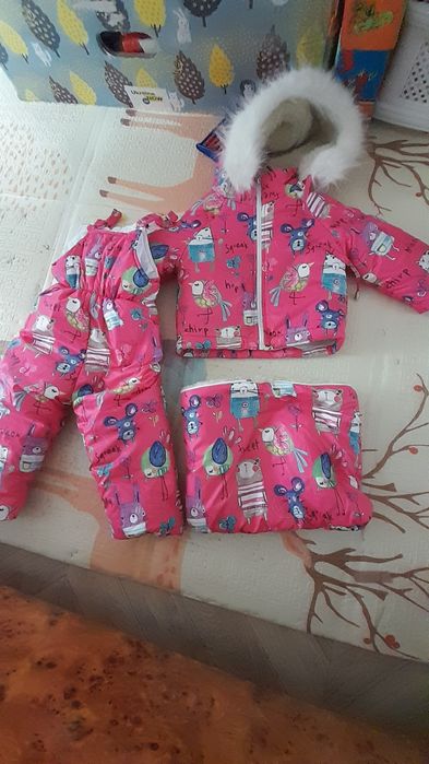 Комбенезон  зимовий  дитячий  трансформер 3 в 1