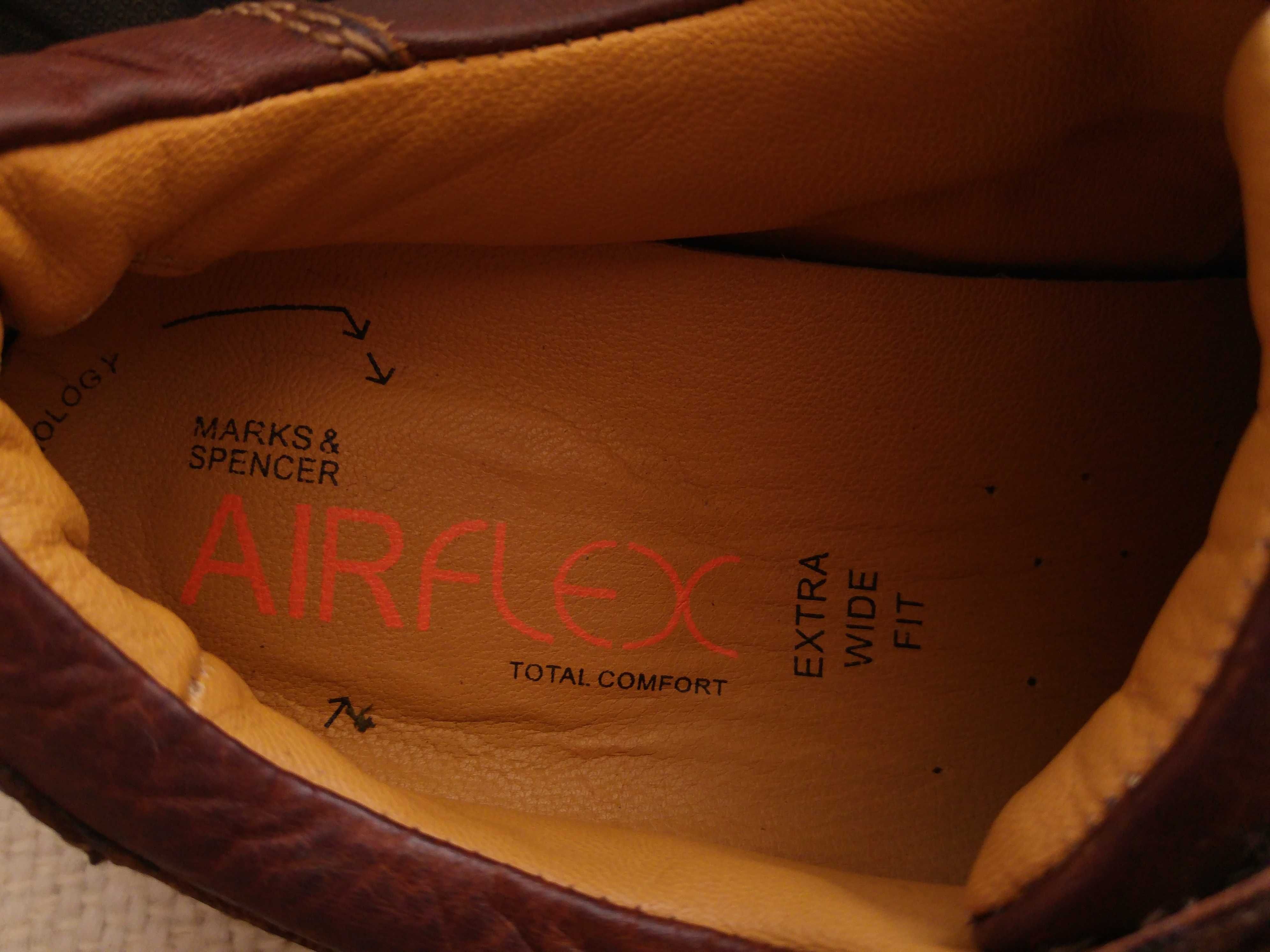 Półbuty skórzane męskie AIRflex