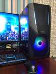 Игровой ПК Intel i7/16Gb/RX580/SSD240+1Tb компьютер системный блок