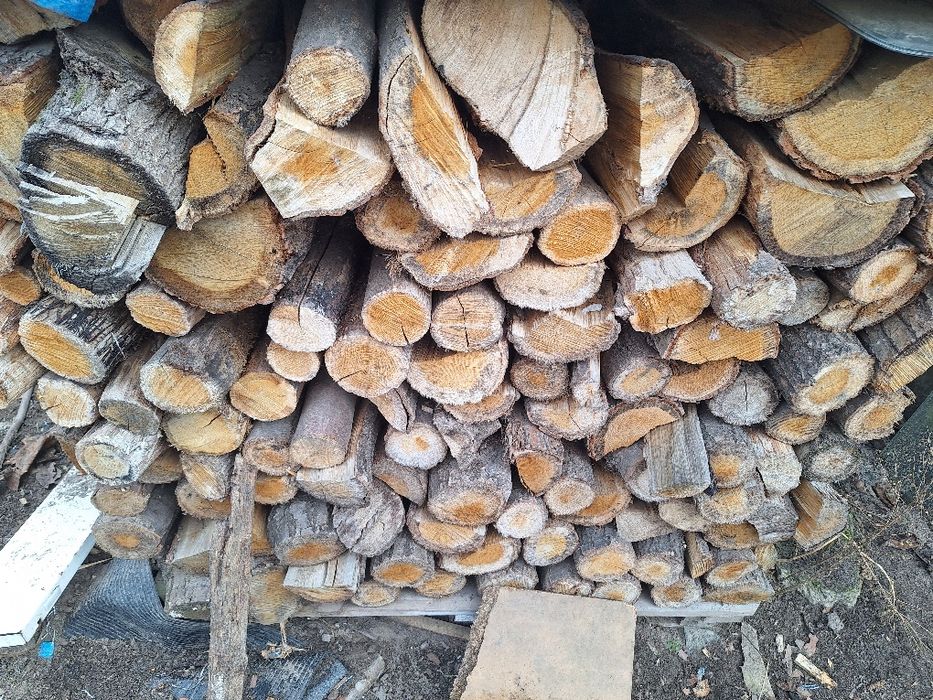 Drewno kominkowe i opałowe, łupane  SUCHE TYLKO SOSNA
