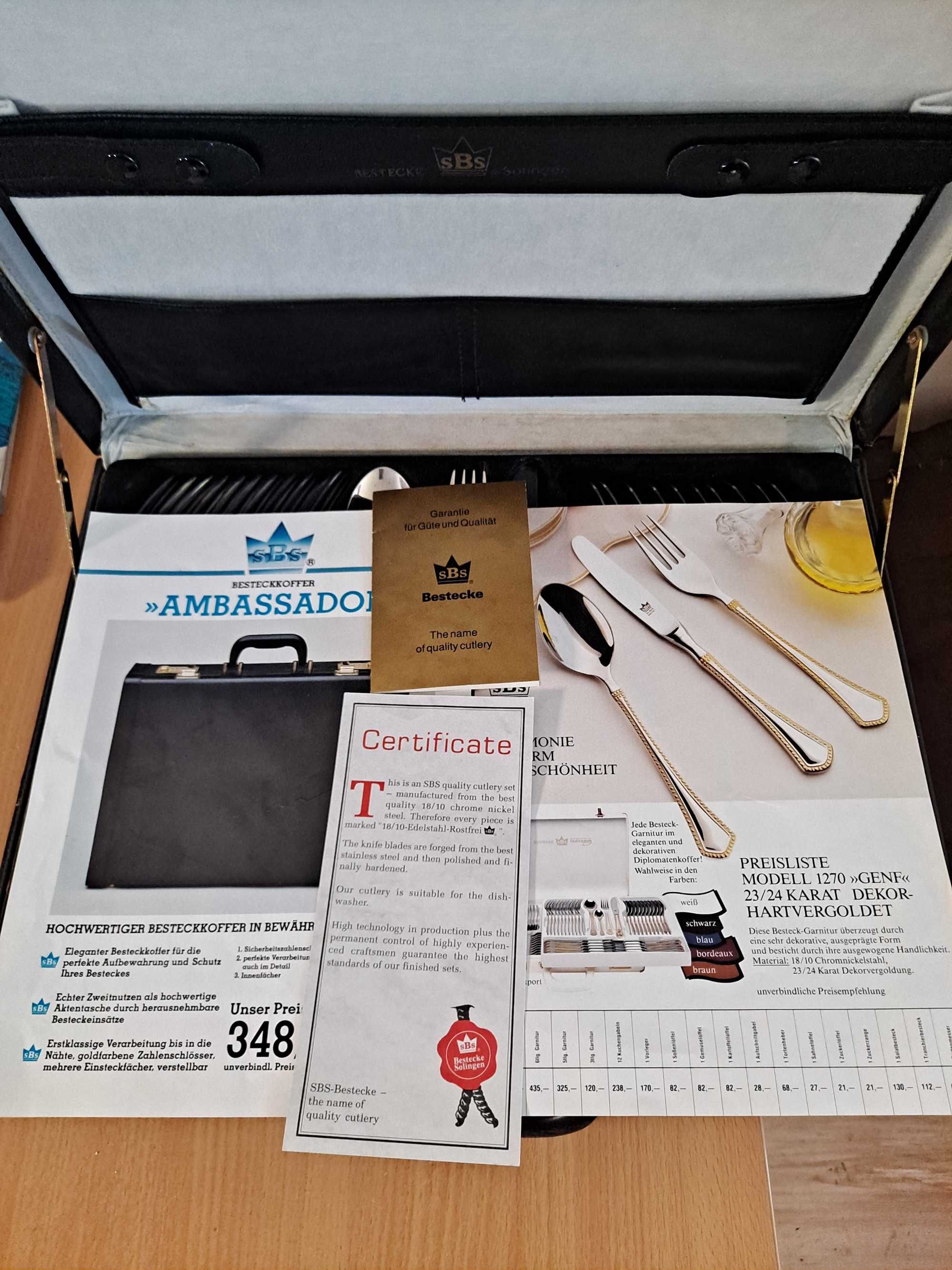 Komplet sztućców na 12 osób