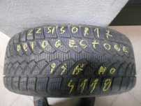 Opona pojedyńcza 225/50r17 bridgestone blizzak lm-32  8,7mm  MO zima
