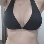 Nowe czarne bikini wiązane rozmiar M