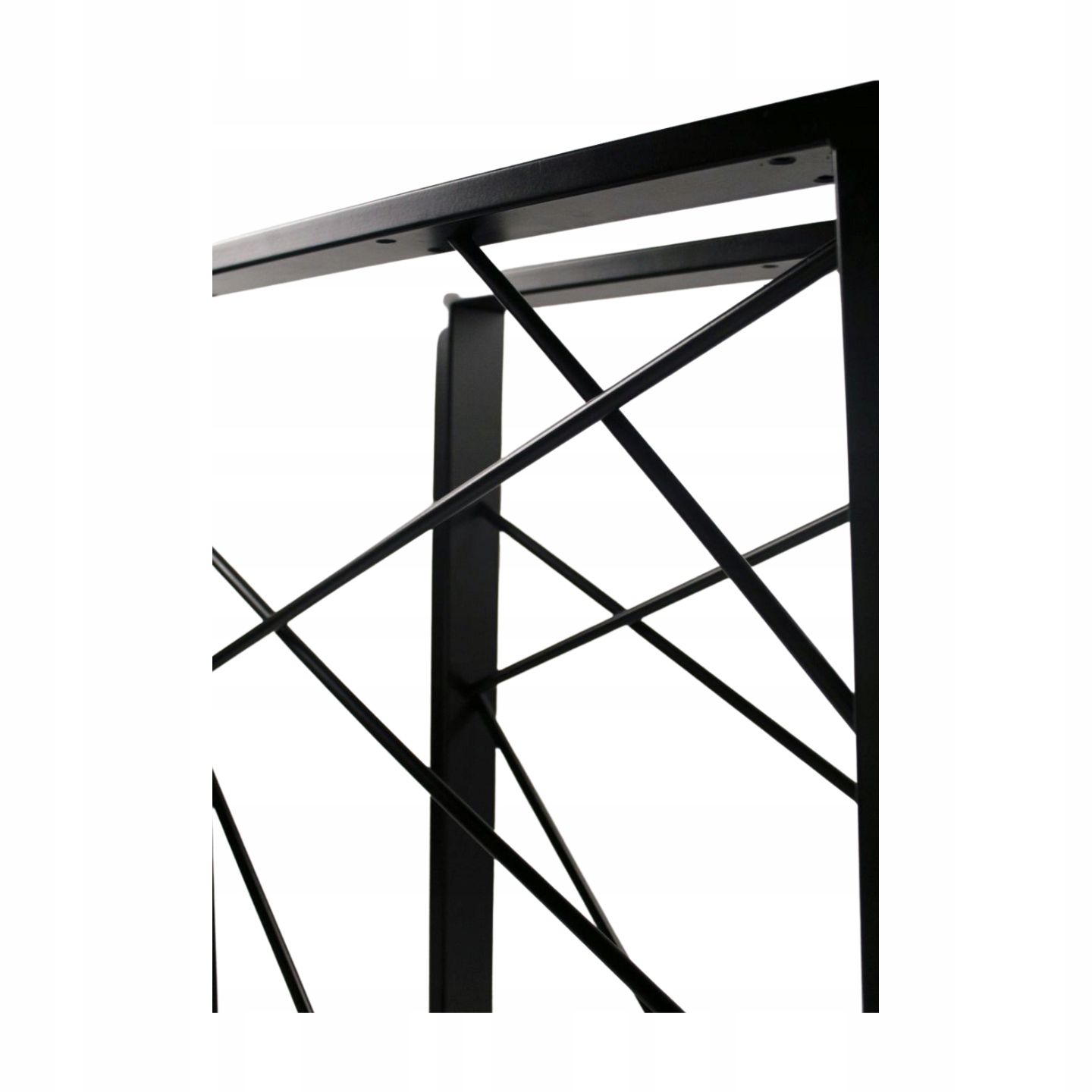 Nogi metalowe stelaż do stołu biurka Loft 60x72 cm Industrial Modern