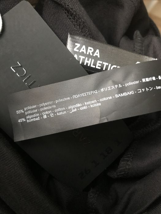 Нові чоловічі джогери спортивні штани чорні ZARA розмір м