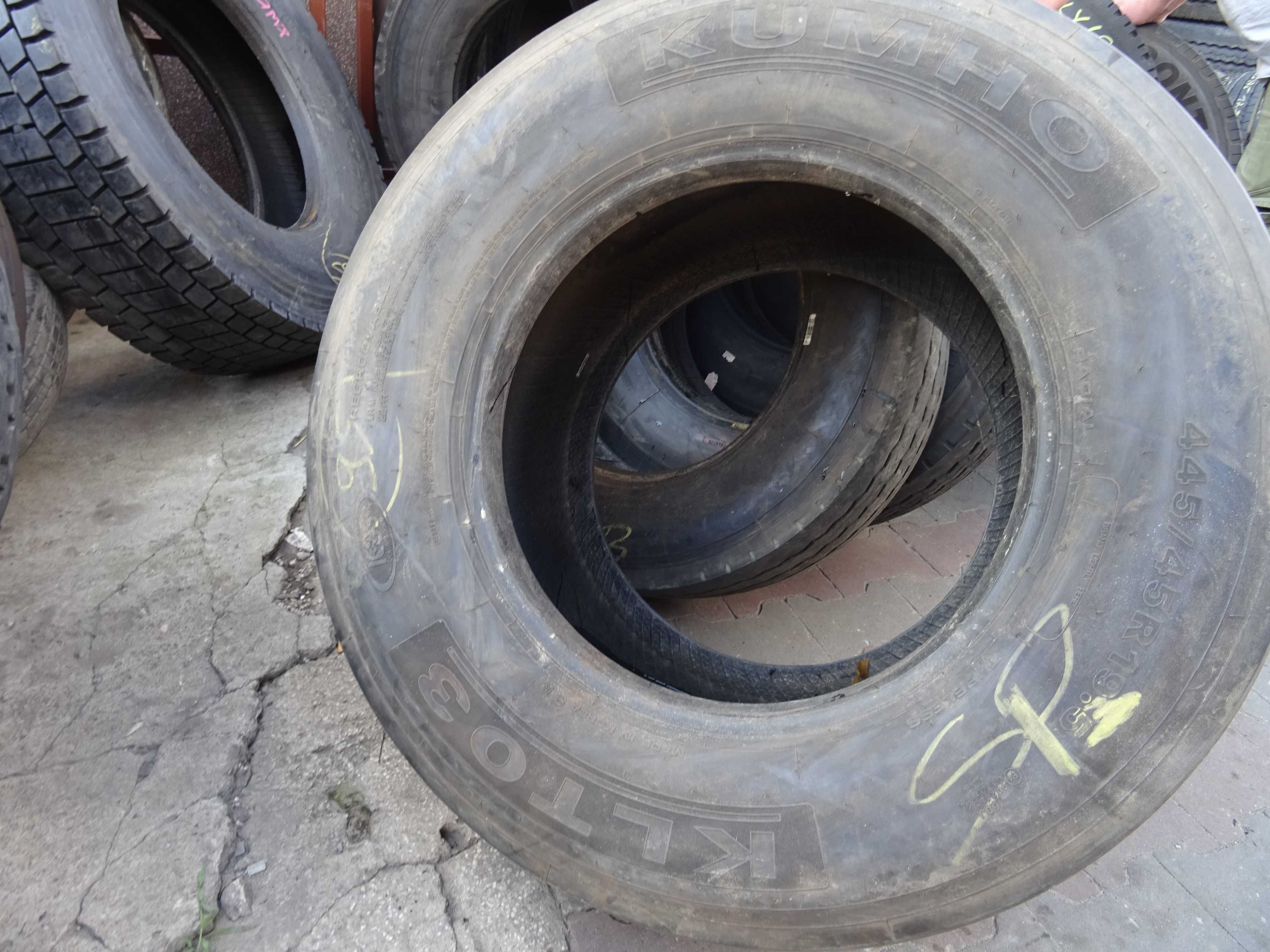 Opona 445/45R19.5 Kumho KLT 03 (850 netto)