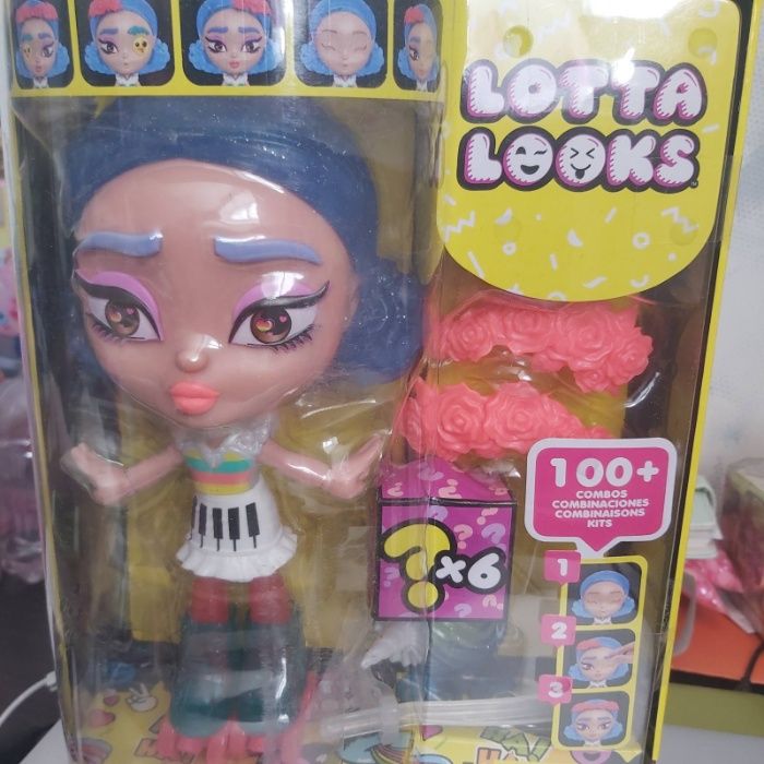 Кукла-конструктор Лотта Lotta Looks Skate Pop Doll 10+ Создай настроен