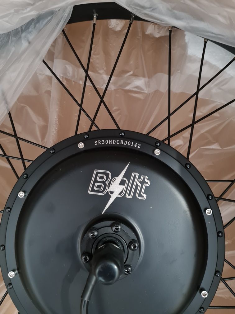 Kolo z silnikiem 26 cali 2000 W do konwersji roweru