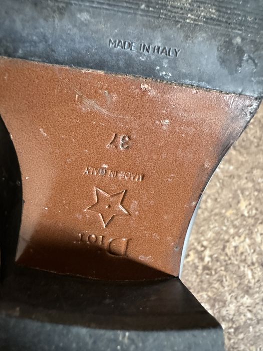 Черевики козаки ботинки Dior оригінал