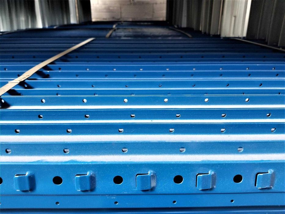 REGAŁ Magazynowy Metalowy Półka Garaż Warsztat Piwnica 40x220x312cm