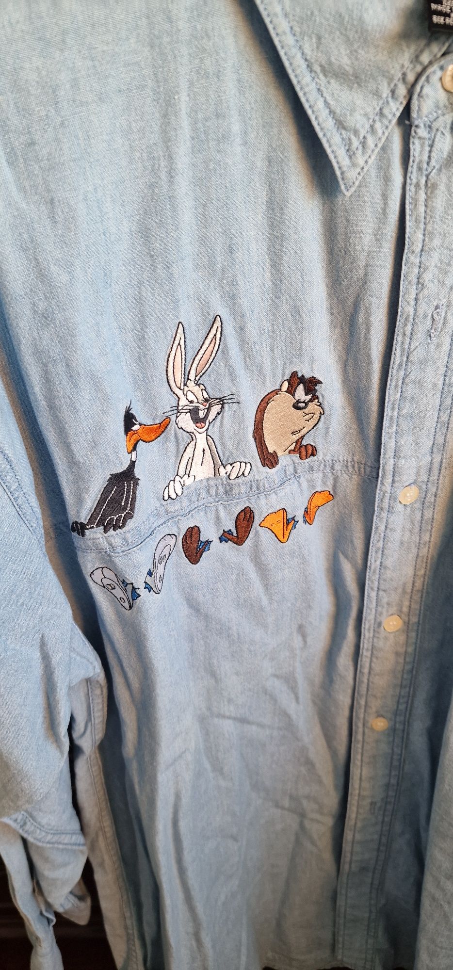 Camisa ganga bordada
