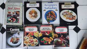 28 livros de culinária - Capa dura