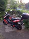 Sprzedam aprile SR 50 LC  factory silnik Piaggio chłodzona cieczą