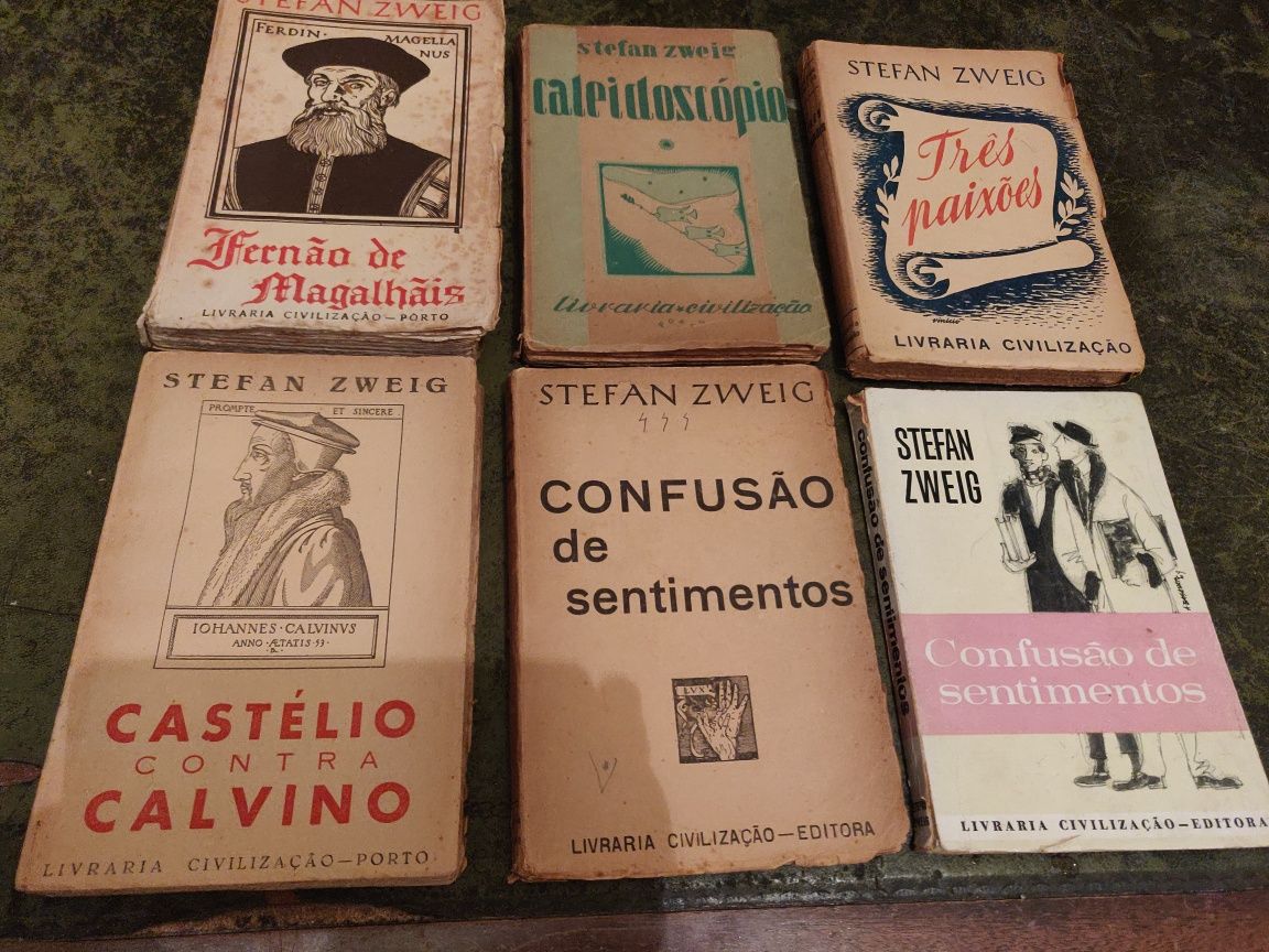 Steven Zweig - Lote de 15 livros