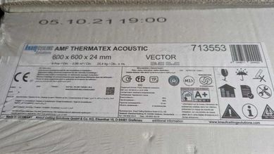 AMF THERMATEX - vector acoustic 600x600x24 mm