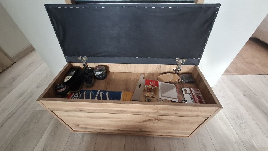 Szafka na buty z siedziskiem 80x30x45 Wotan
