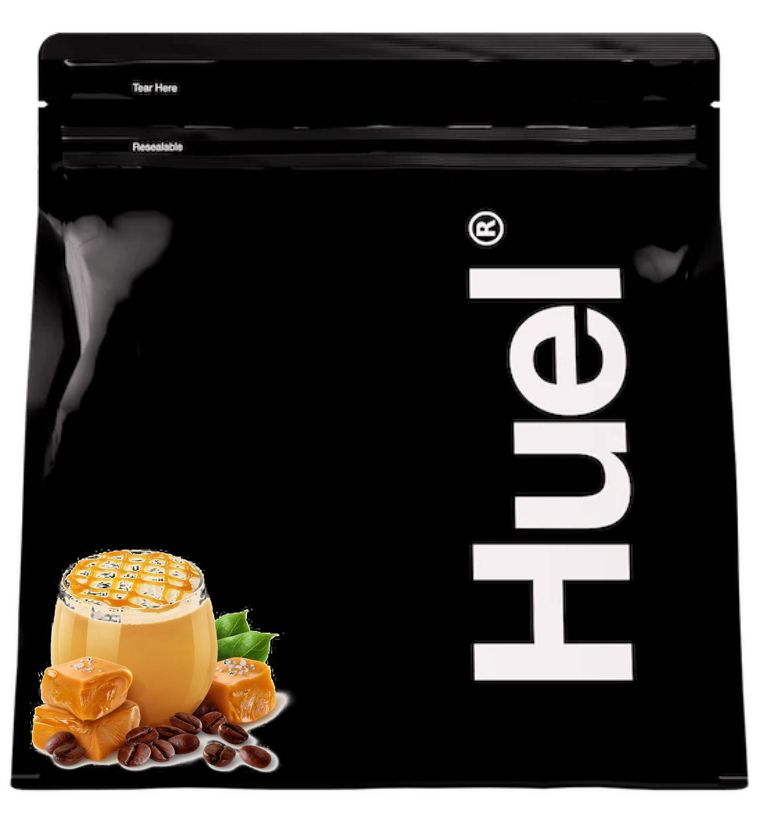 HUEL Black Edition wysokobiałkowy Kawa z karmelem 1530g + miarka