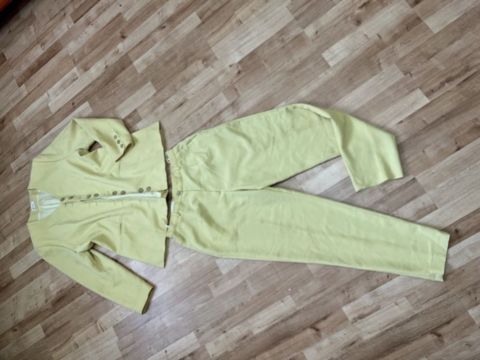 Garnitur damski spodnie i marynarka XL