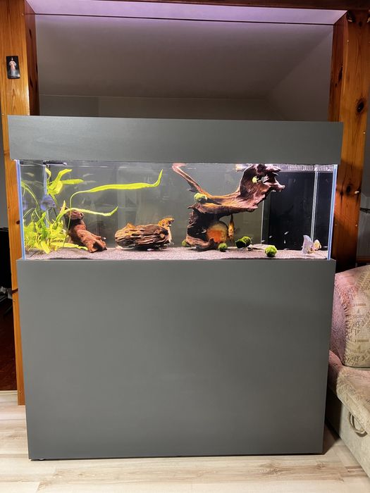 Akwarium 140x50x50+ sump CAŁY ZESTAW
