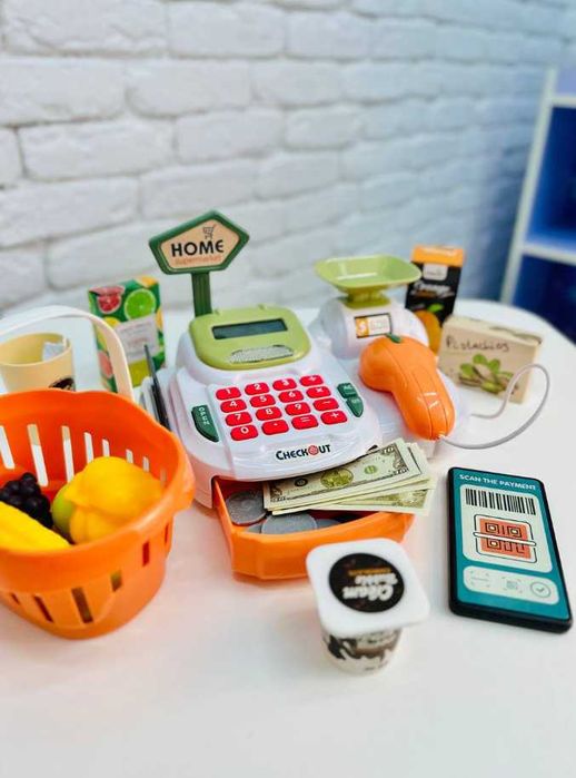 дитячий касовий апарат іграшки для продавців і покупців дитяча іграшка