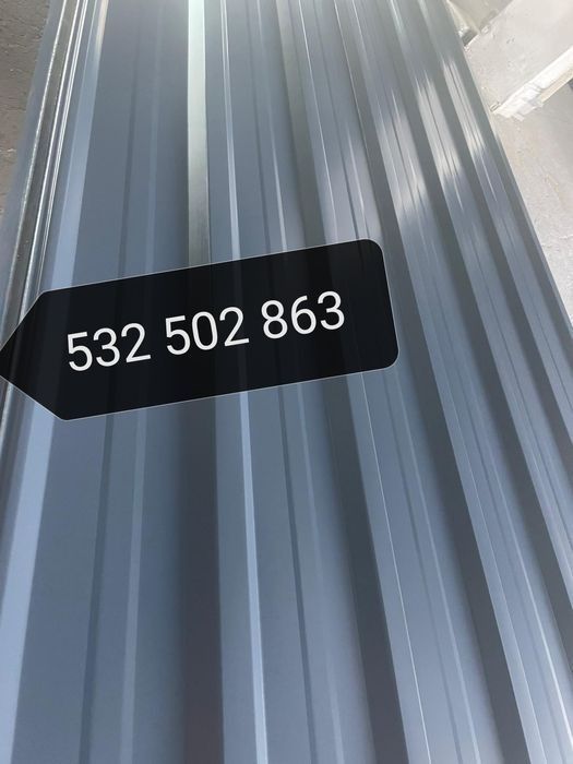 T18, blacha trapezowa ANTRACYT na WYMIAR! PRODUCENT!