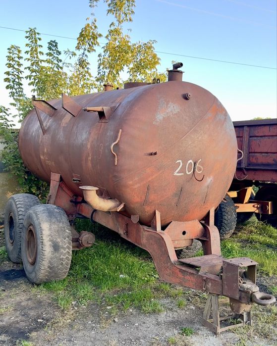 Бочка МЖТ-8 куб Гноєрозкидач ПРТ-10 тонн 1988 р.в.