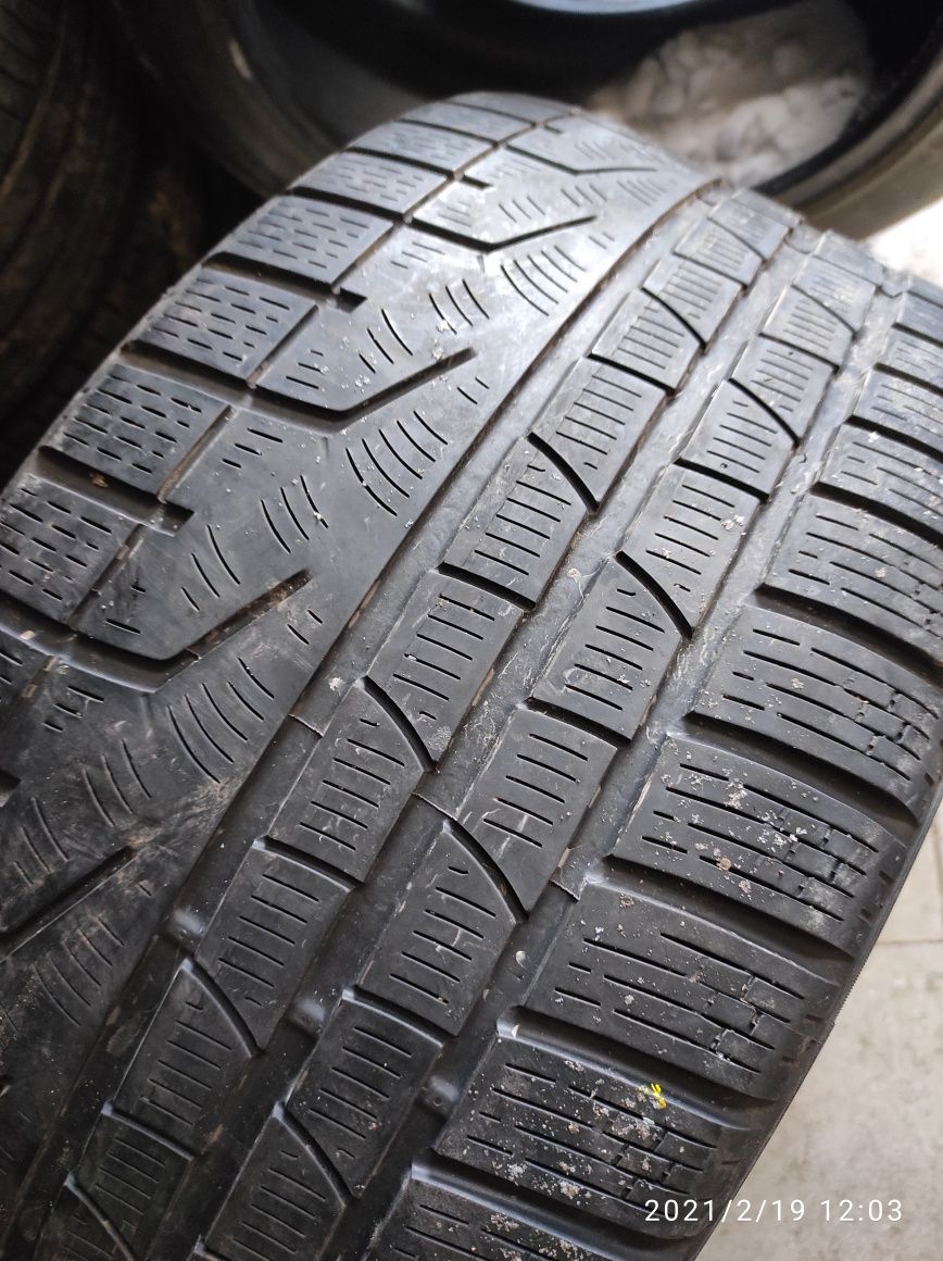 265.45.18 Pirelli 2шт зима БУ склад шины резина из Европы