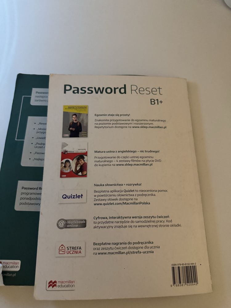 Podręcznik Password Reset B1+