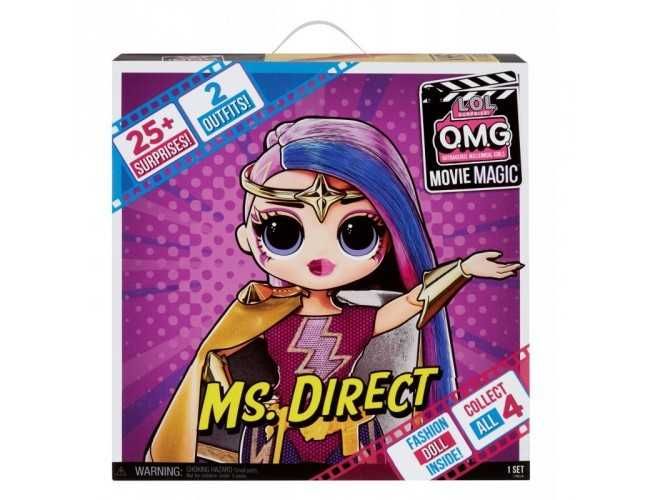 LALKA LOL Surprise OMG Movie Magic Doll Ms. Direct