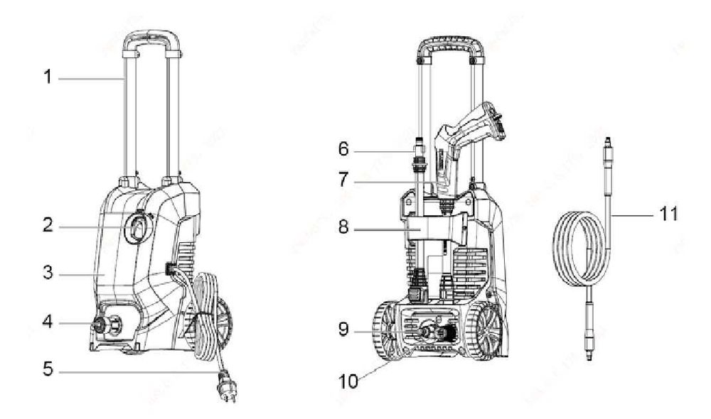 Мийка високого тиску 2E-HPW1814