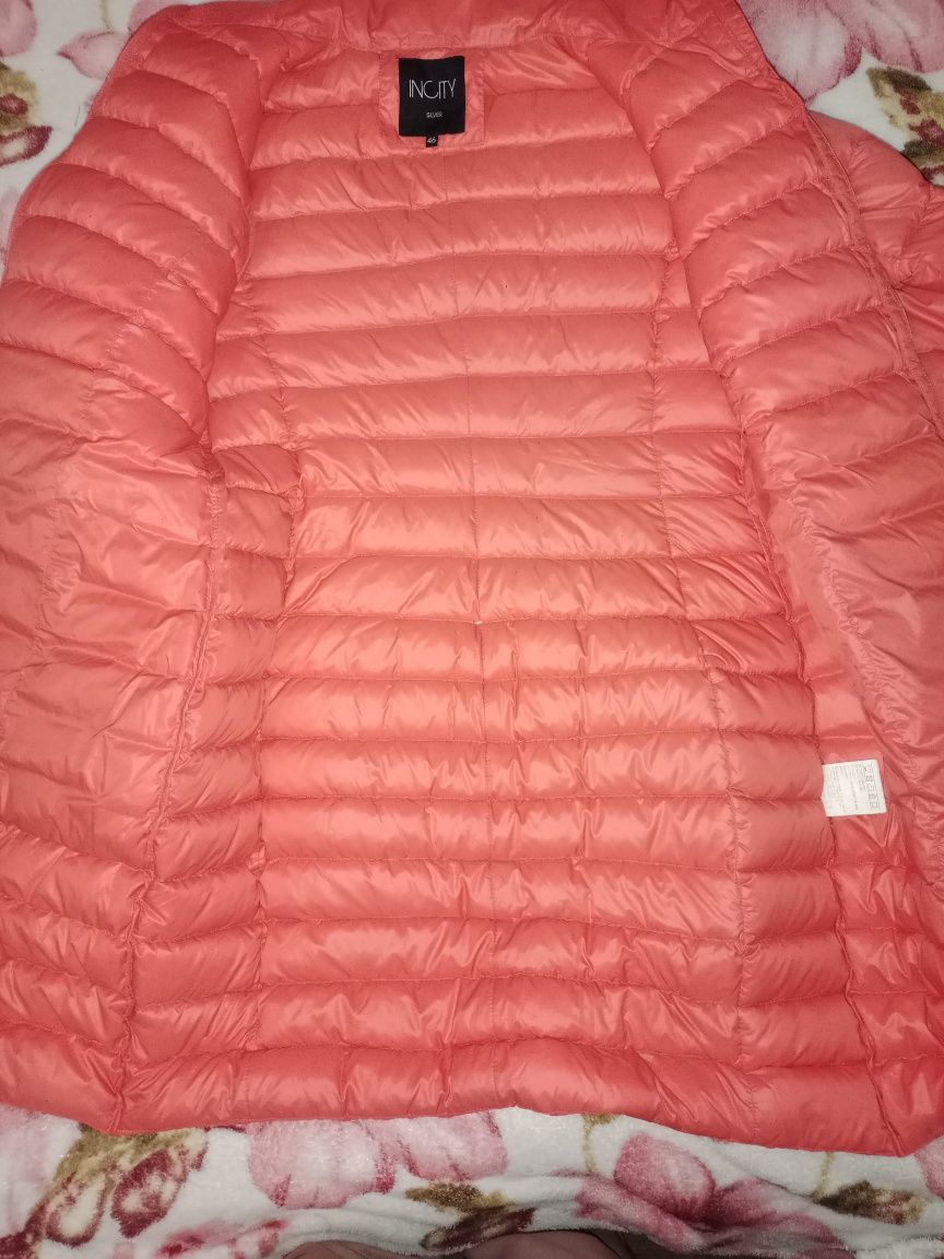 Куртка жіноча INSITY, рожево-персикова, майже нова , розмір М, ТОРГ