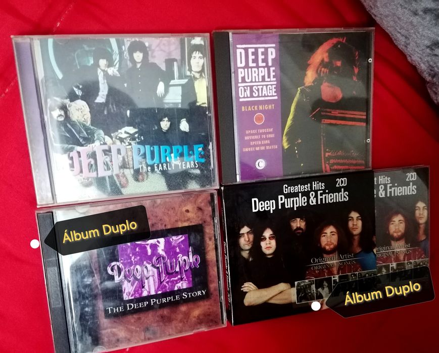 Cds "Deep Purple" (Raros e importados)