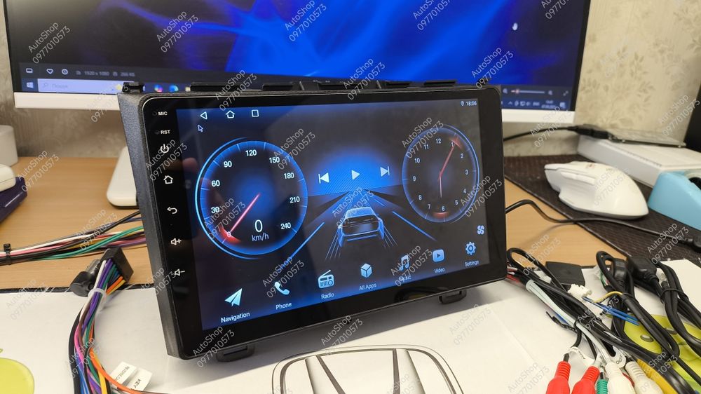 Магнітола 9" Honda CR-V 3, 2006 - 2011р Android