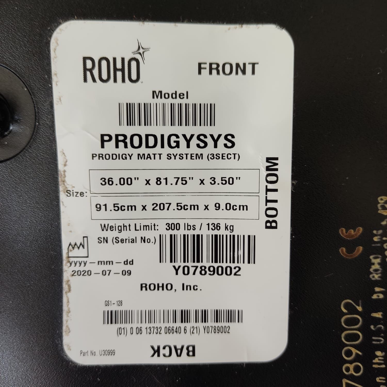 Противопролежневый матрац Roho Prodigy ,(США) с насосом, новый.