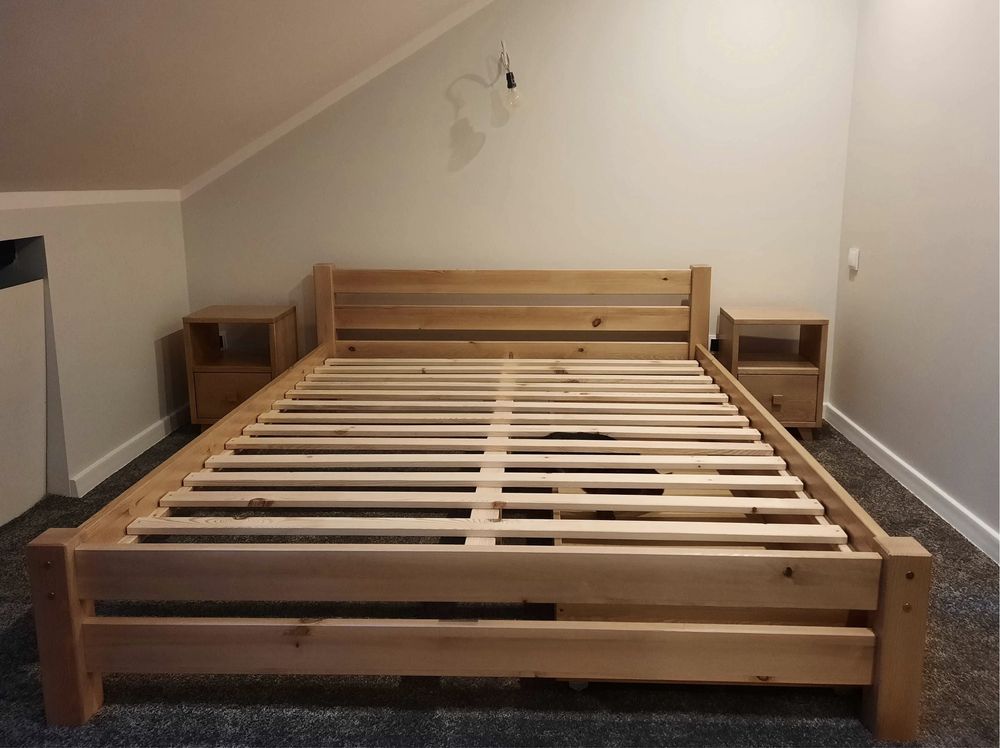 Ліжко з дерева / Кровать из дерева