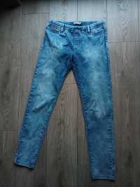 Jeansowe spodnie, rozmiar 38