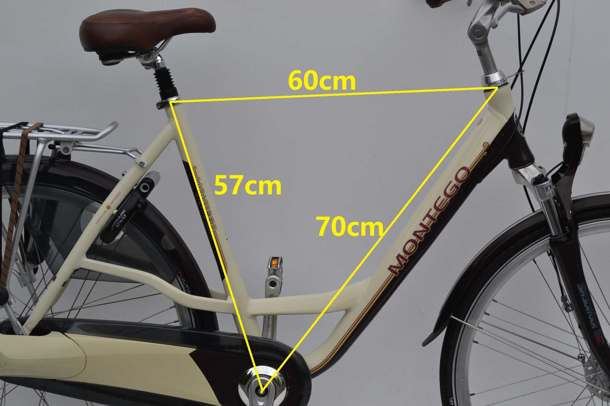 Rower miejski alu holenderski * Montego Status koła 28'' 57cm i inne..