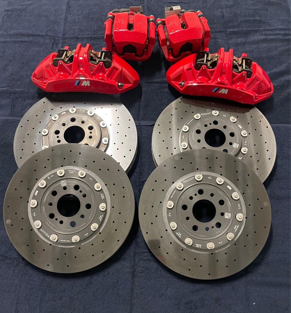 BMW M3 G80 M4 G82 zaciski tarcze ceramiczne, carbon ceramic brakes