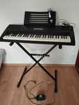 Zestaw Keyboard Casio CTK 5000 + stojak Athletic