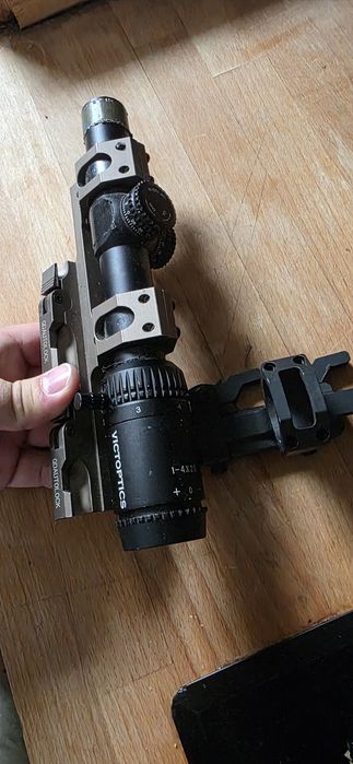 Lunetą victoptics 2 montaże 1-4x20