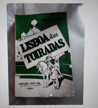 Livro antigo Lisboa das toiradas